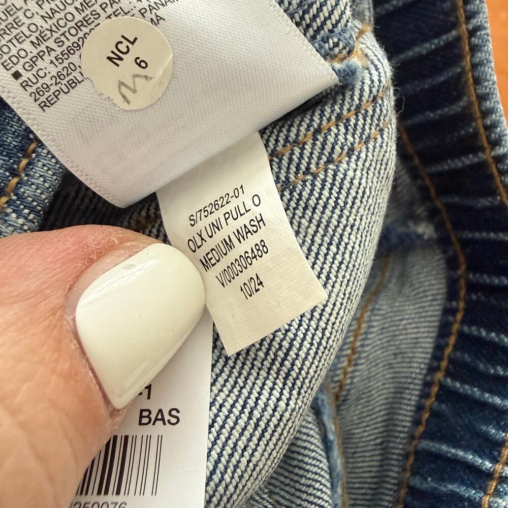 NWT Old Navy Pull On Elastic Waist Denim Jeans Baby Boy 0-3 Months Drawstring - Picture 7 of 8